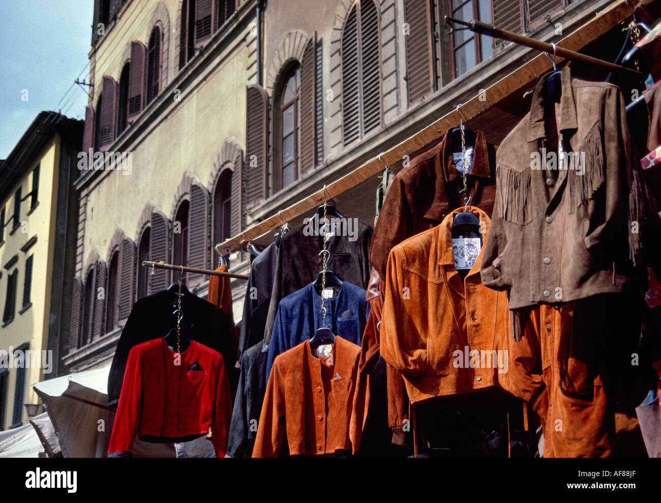 Florence leather coat hi-res stock photography and images - Alamy