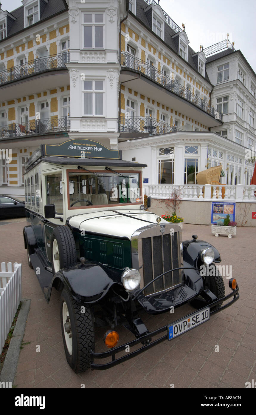 Isle of Usedom, Ahlbeck, Hotel Ahlbecker Hof, Mecklenburg-Pomerania, Germany, Europe Stock Photo