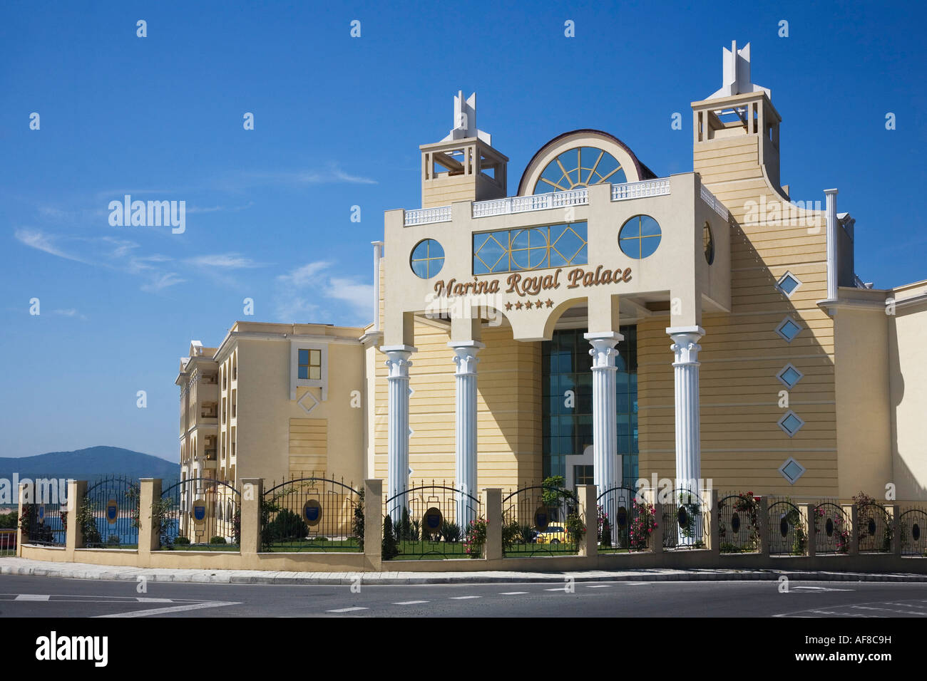Marina Royal Palace Hotel, Djuni Beach, Bulgaria Stock Photo