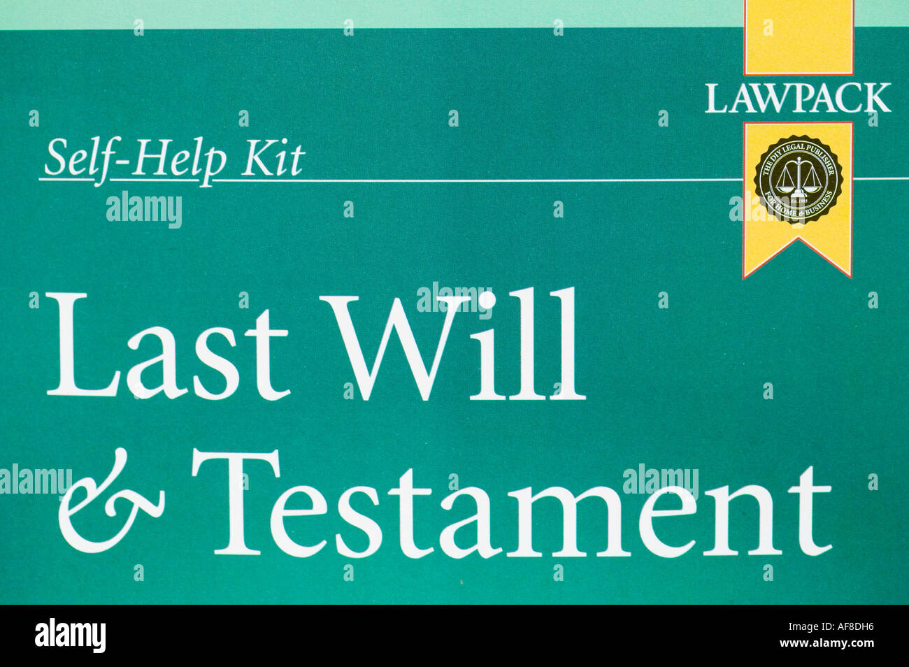 a pack for drawing up your own will Stock Photo Alamy