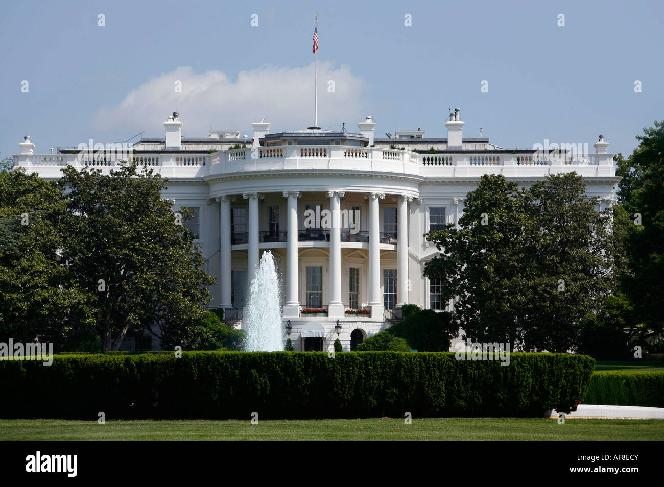 The white house exterior washington dc hi-res stock photography and ...