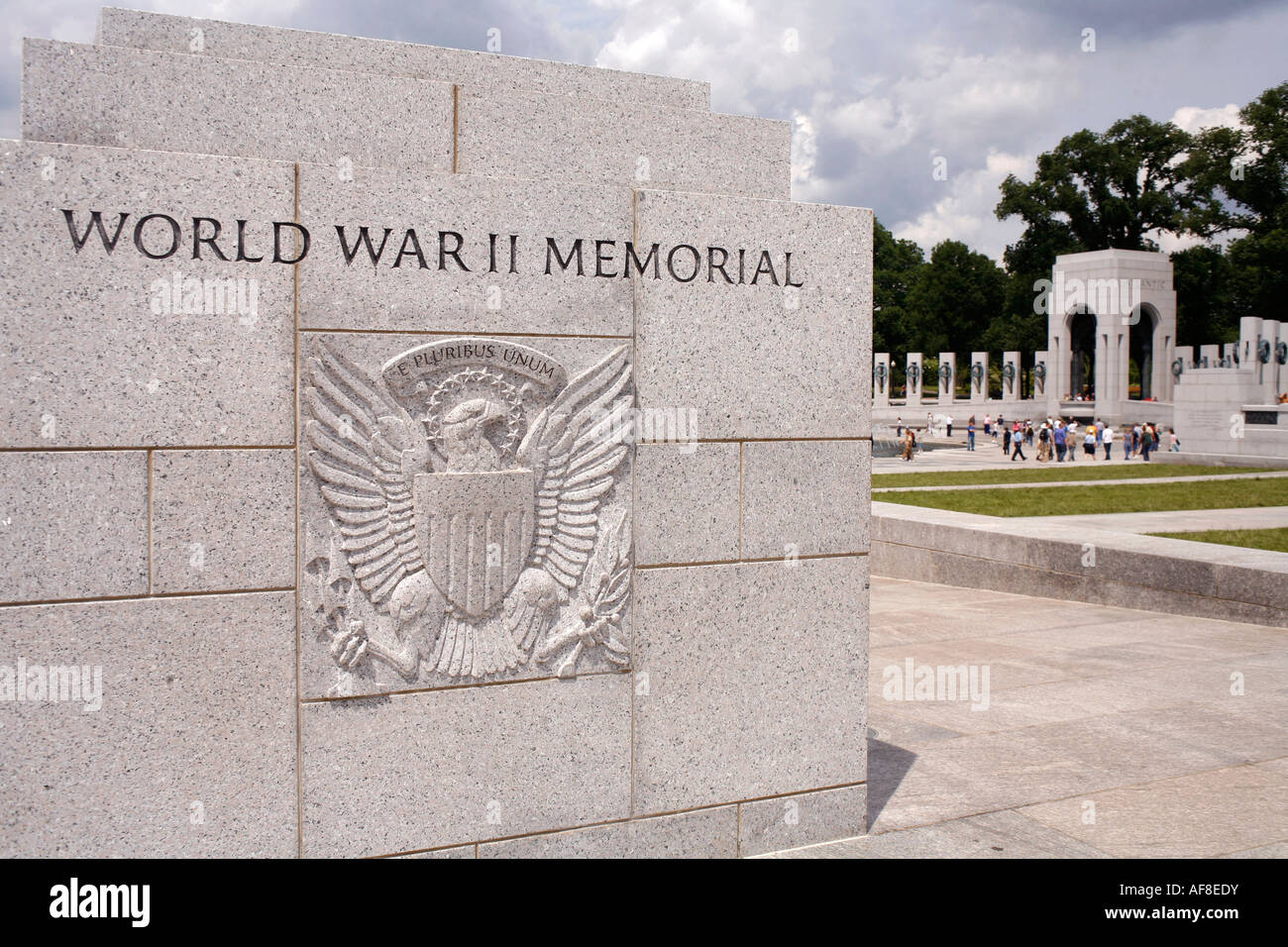 National World War II Memorial, Washington DC, United States, USA Stock ...