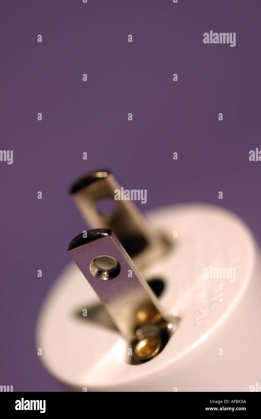 A Stock Photograph of a Adaptor Plug Stock Photo - Alamy