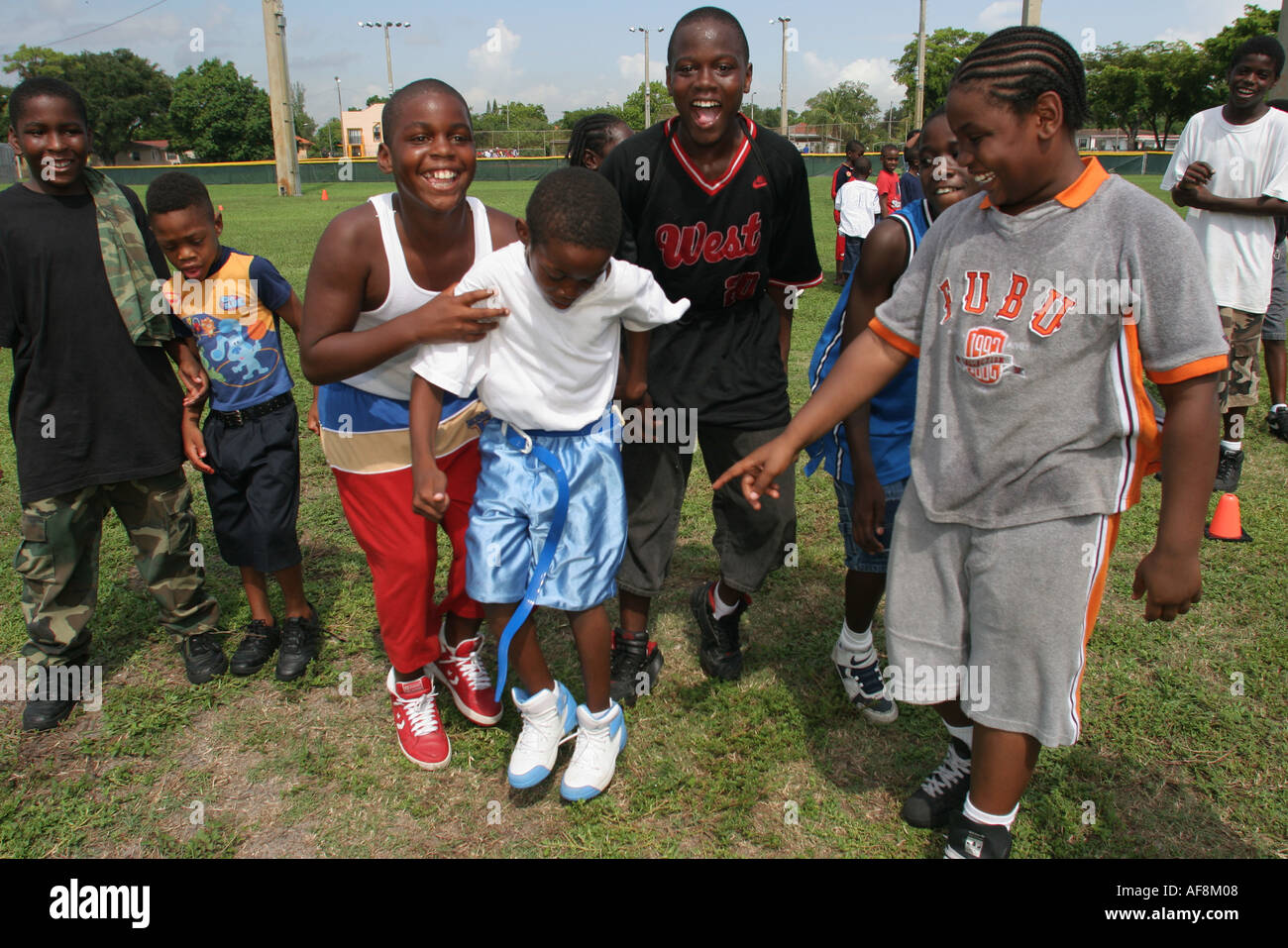Florida Fl South Miami Hadley Park Miami Dade County Parks Summer Camp Program Black Blacks African Africans Ethnic Ethnics Minority Minorities Stock Photo Alamy