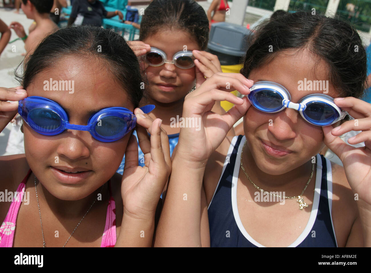 Florida Fl South Miami Hadley Park Miami Dade County Parks Summer Camp Program Swimming Black Blacks African Africans Ethnic Ethnics Minority M Stock Photo Alamy