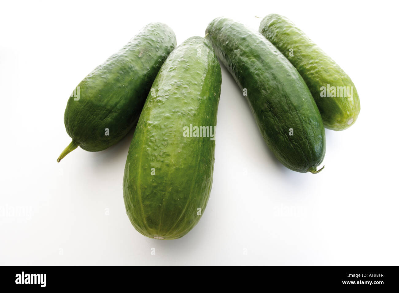 Spanish mini cucumber, elevated view Stock Photo Alamy