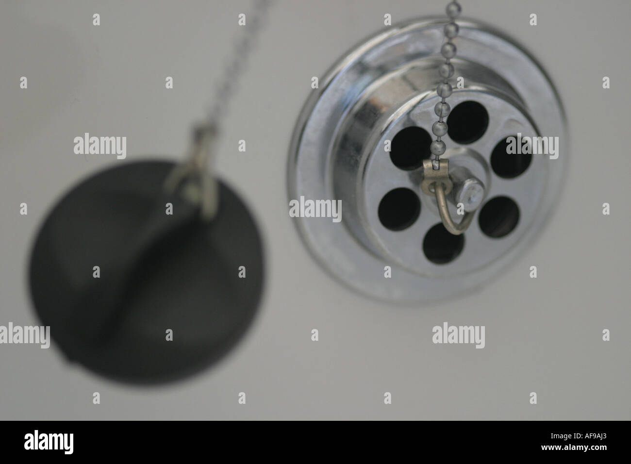 A Stock Photograph of Plug in a Bathroom Stock Photo Alamy