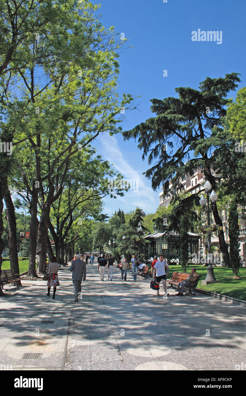 Paseo de los recoletos hires stock photography and images Alamy