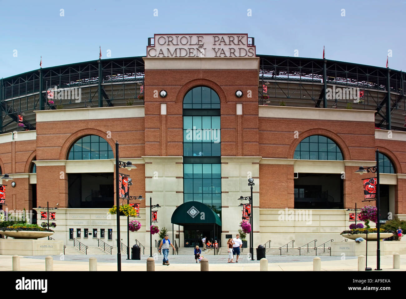 Baseball Stadium - Oriole Park at Camden Yards, Baltimore Maryland Stock  Photo - Alamy