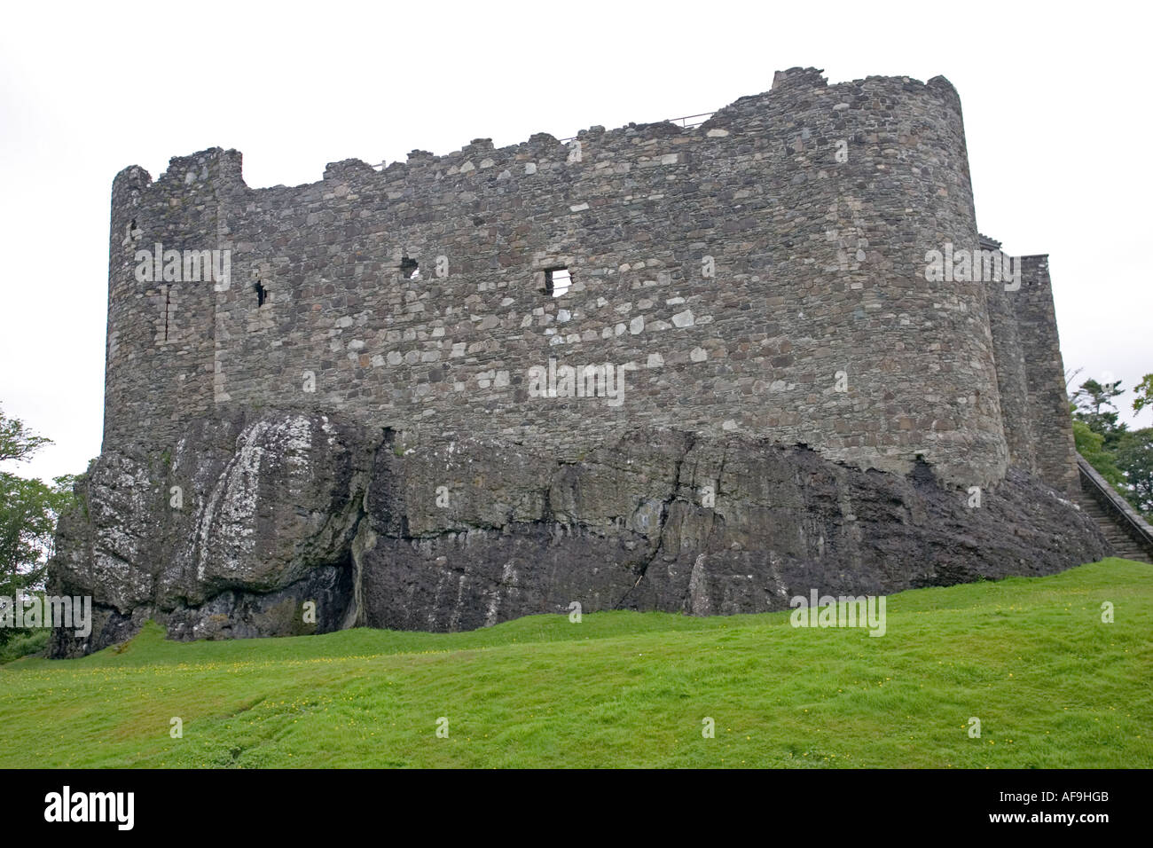 Dunstaffnage Castle a thirteenth century fortification near Oban ...