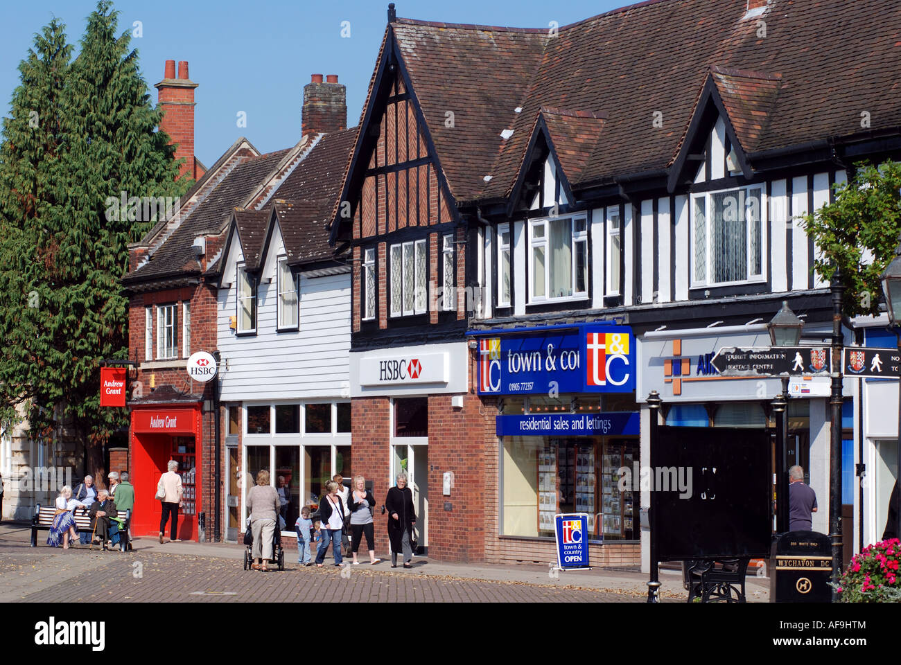 Droitwich town centre hires stock photography and images Alamy