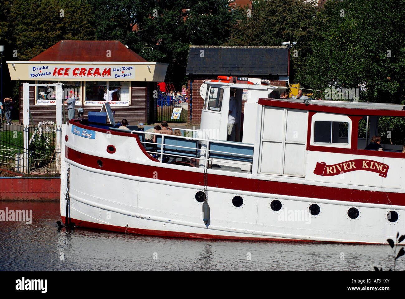 River King trip boat on River Severn at Stourport on Severn