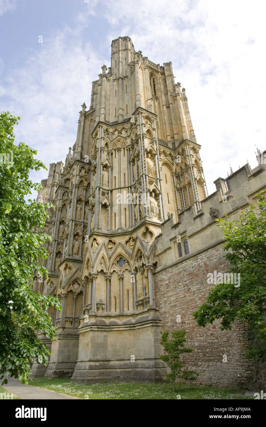 Wells Cathedral, Somerset, UK Stock Photo