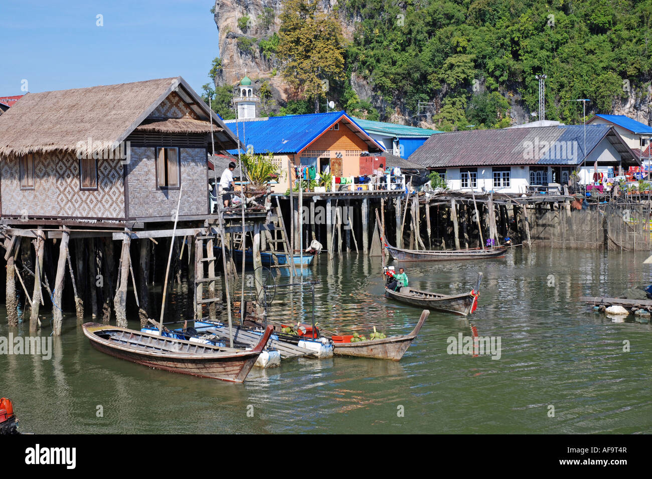 Muslim Fishing Thailand Phang Nga Ko Panyi Muslim Fishing Thailand Phang Nga Ko Panyi
