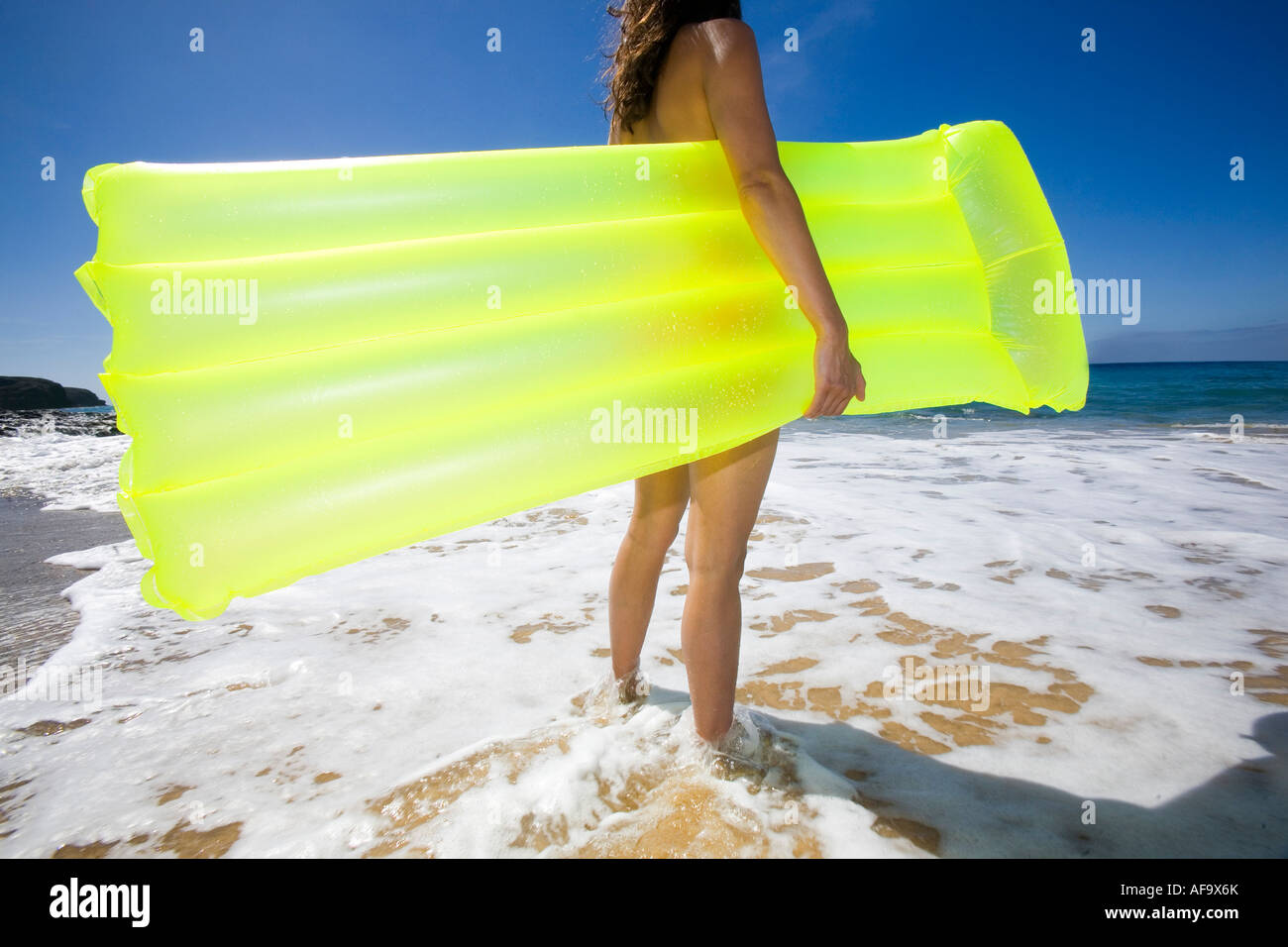 Inflatable mattress for beach deals