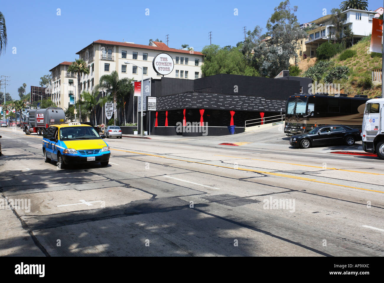 Sunset Strip, Los Angeles, California, United States of America Stock Photo