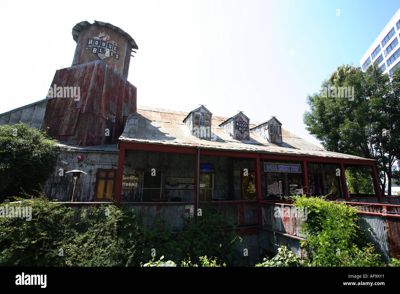 House of blues on Sunset Strip, Los Angeles, California, United States of America Stock Photo