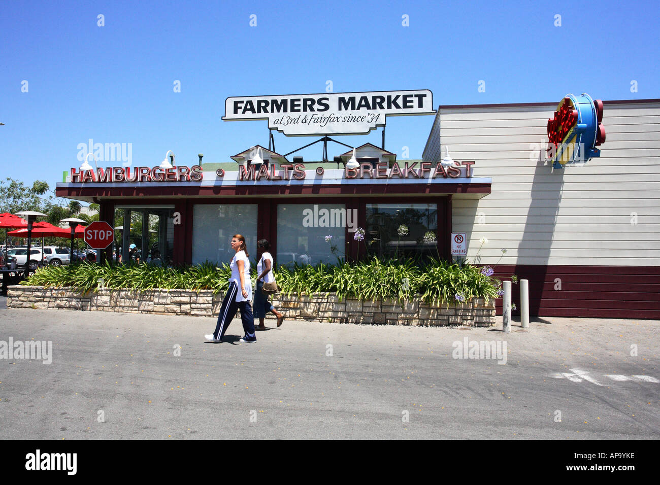 Farmers Market Los Angeles, United States of America. Stock Photo