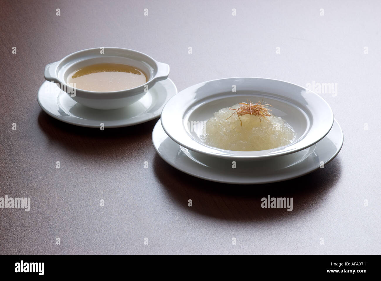 Chinese Food Bird's Nest Dessert Stock Photo Alamy