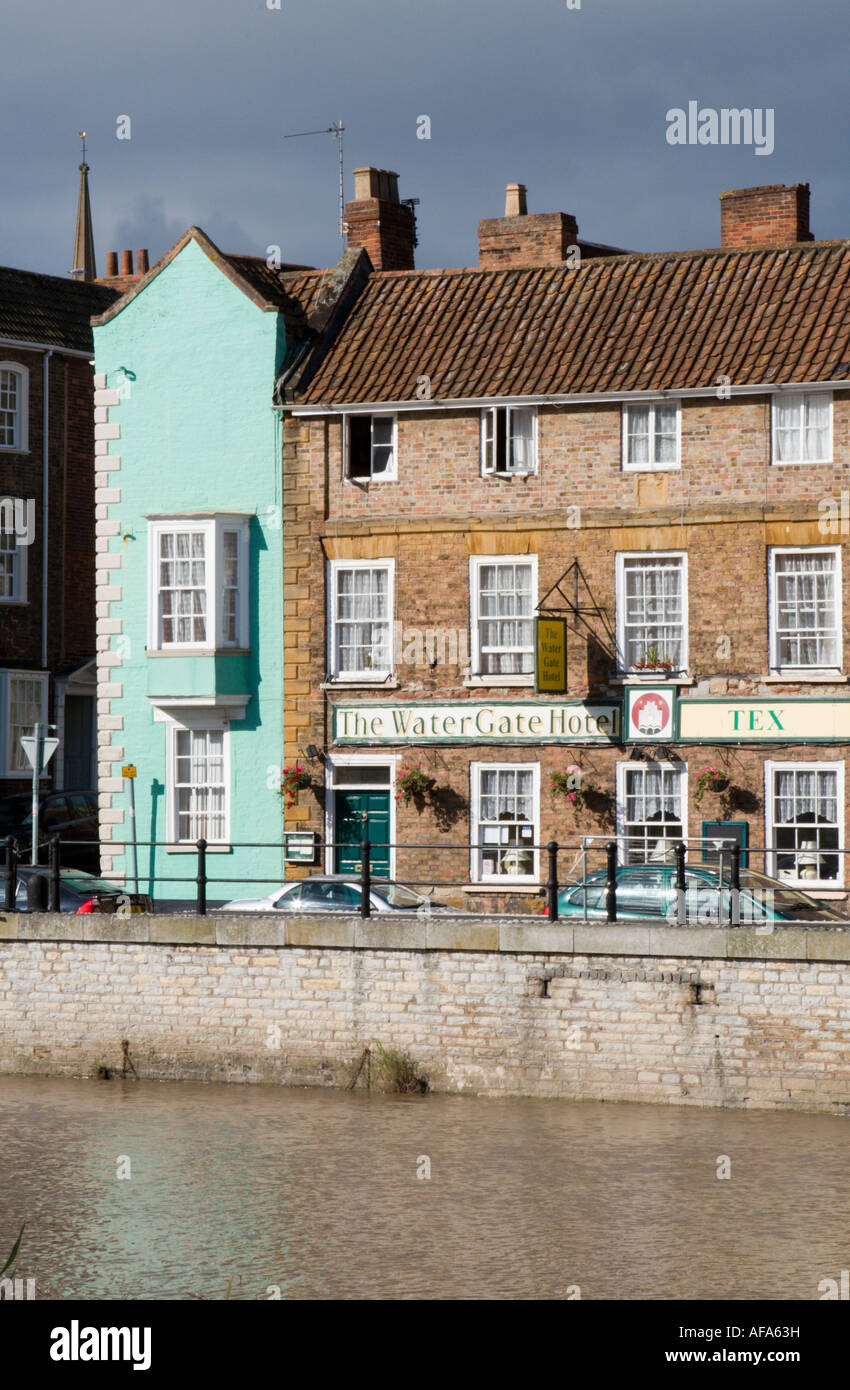 The Watergate Hotel on the West Quay at Bridgwater in Somerset Stock Photo