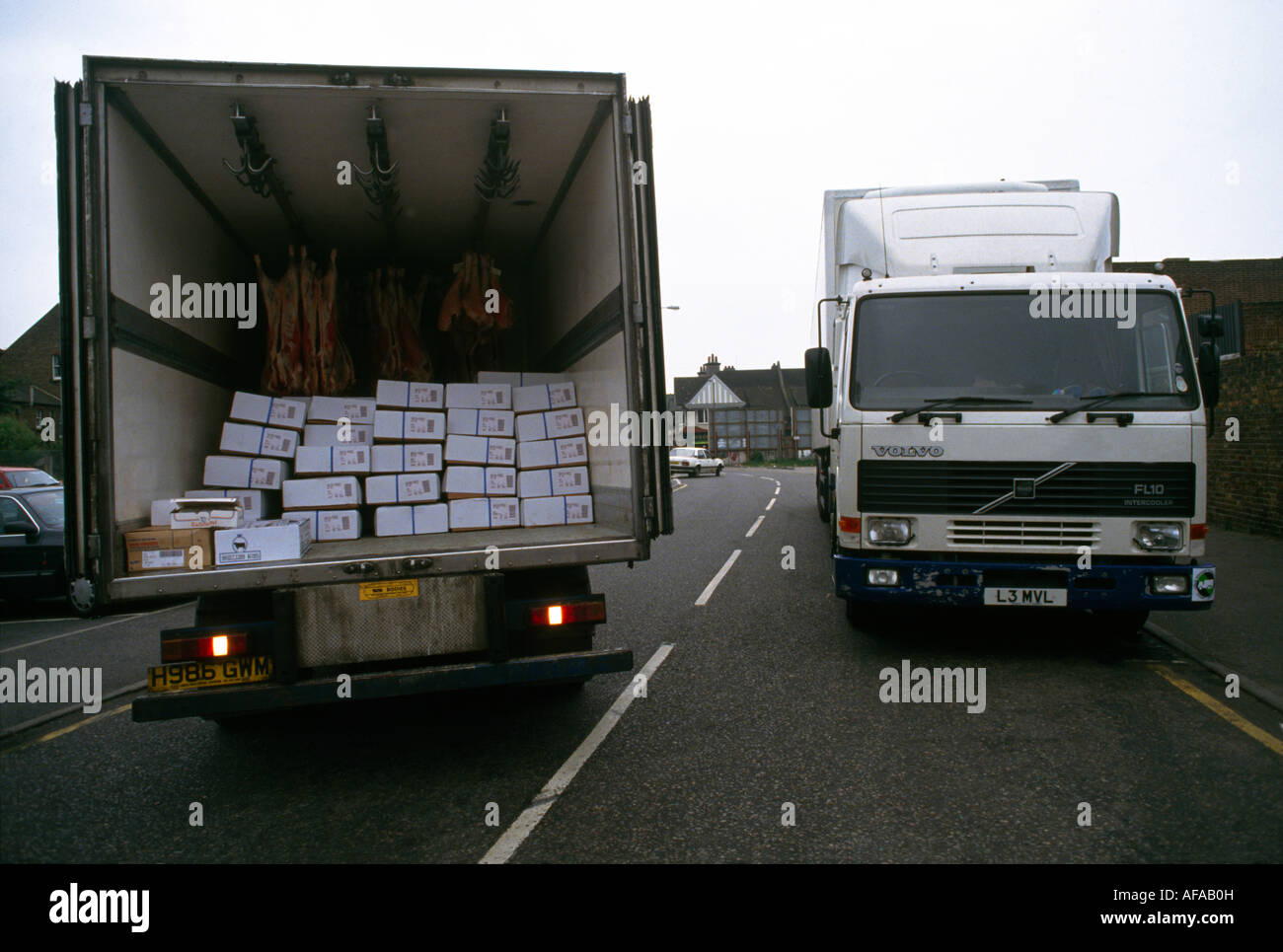 Meat Lorry High Resolution Stock Photography and Images Alamy