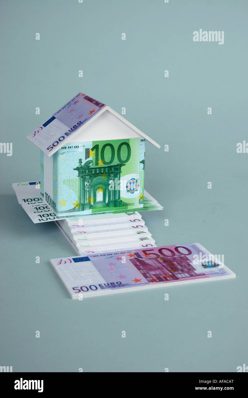 house of banknote Stock Photo - Alamy