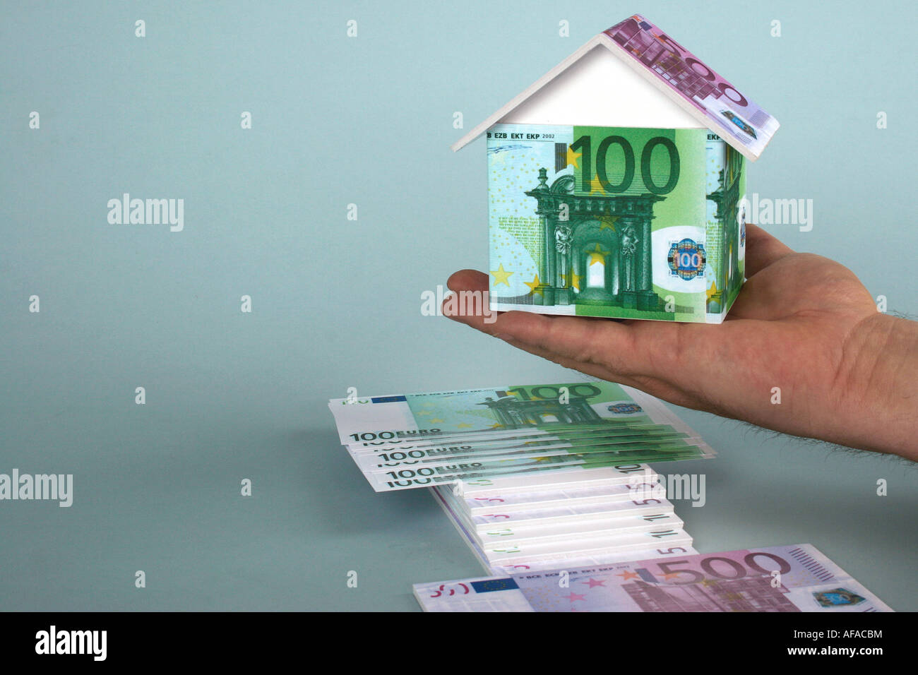 house of banknote Stock Photo - Alamy
