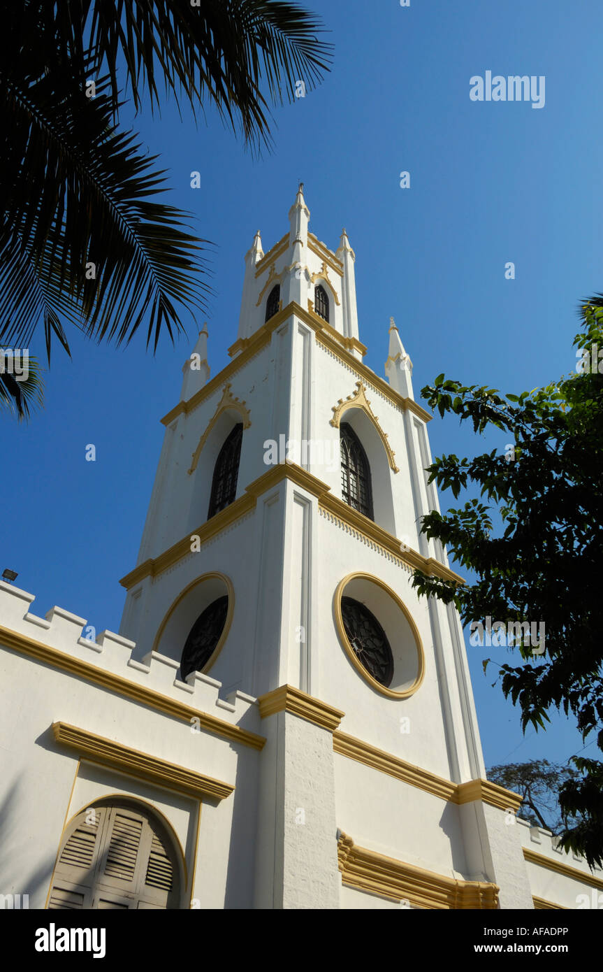 St Thomas cathedral Anglican church Mumbai India Stock Photo