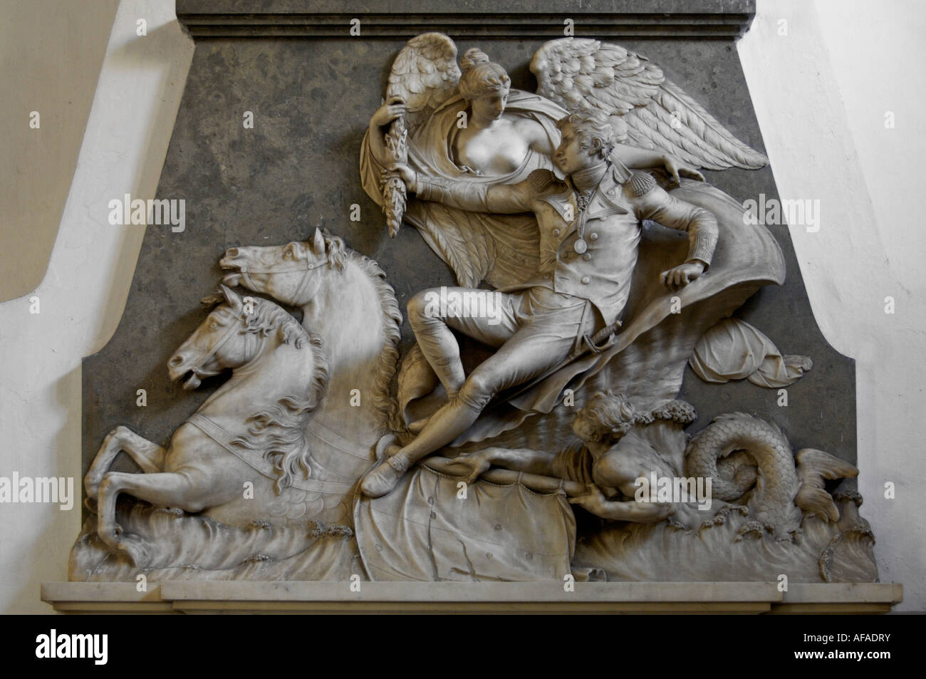 St Thomas cathedral memorial Mumbai India Stock Photo