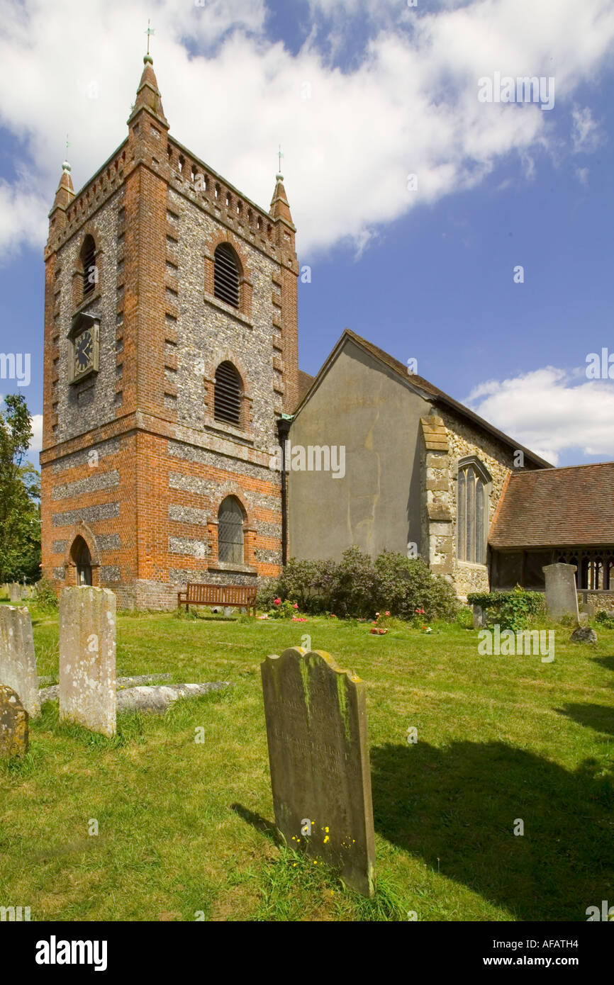 The Parish Church of St. Peter & St. Paul,   Shoreham Kent Stock Photo