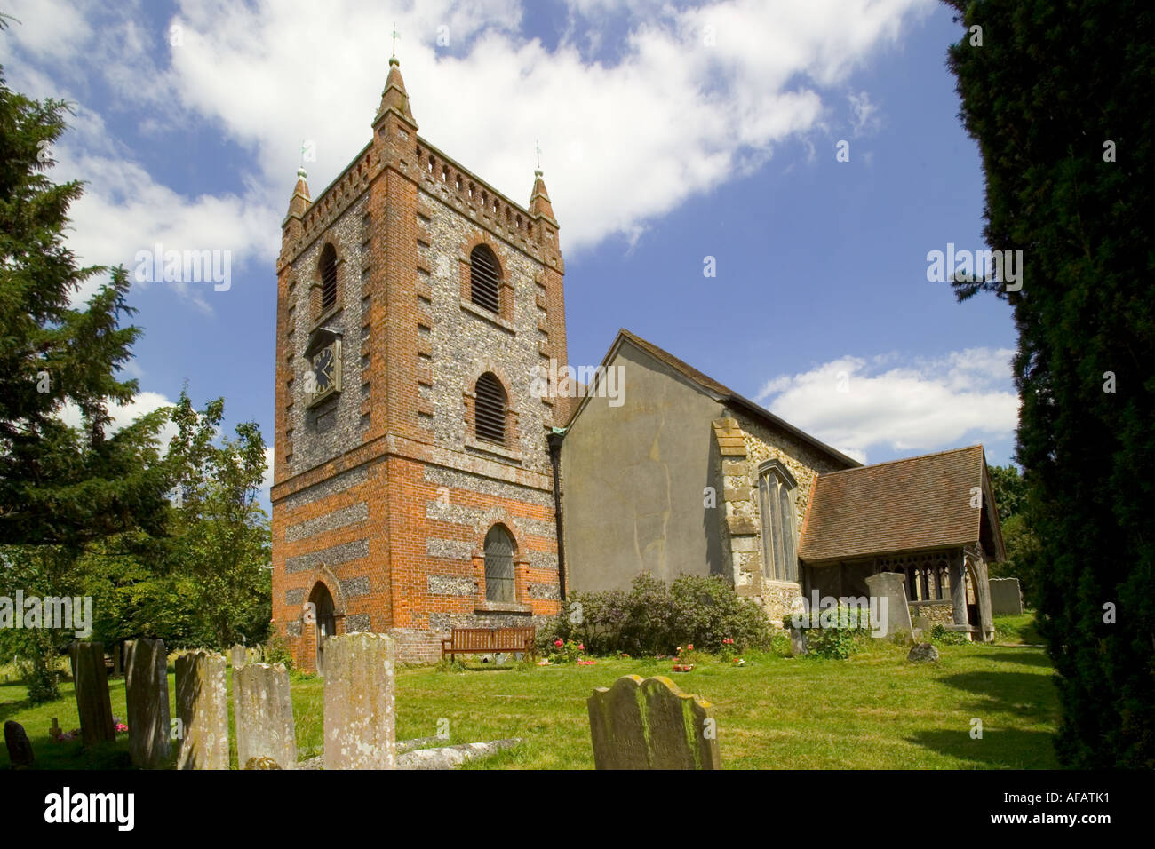 The Parish Church of St. Peter & St. Paul,   Shoreham Kent Stock Photo