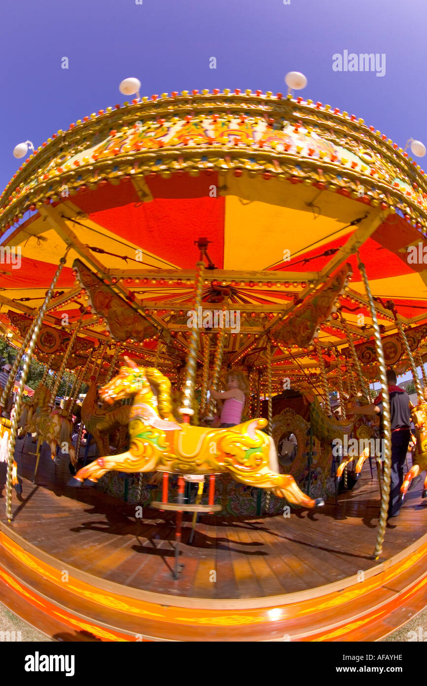 Gallopers Fairground Ride British Fairground Galloper High Resolution Stock Photography and ...