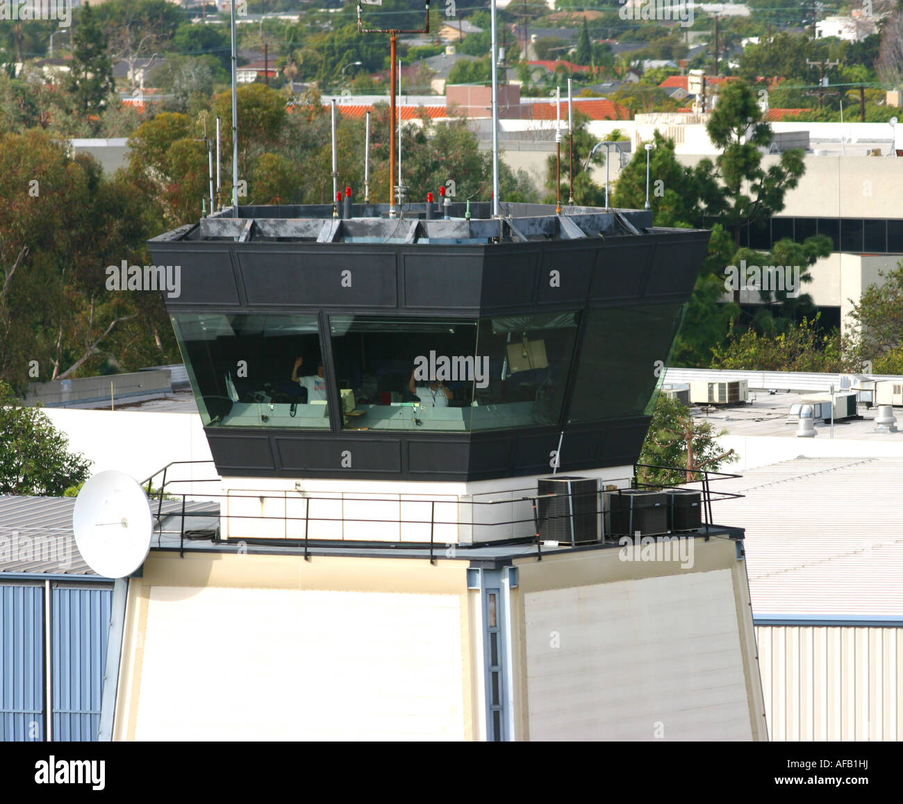 Top view santa monica hi-res stock photography and images - Alamy