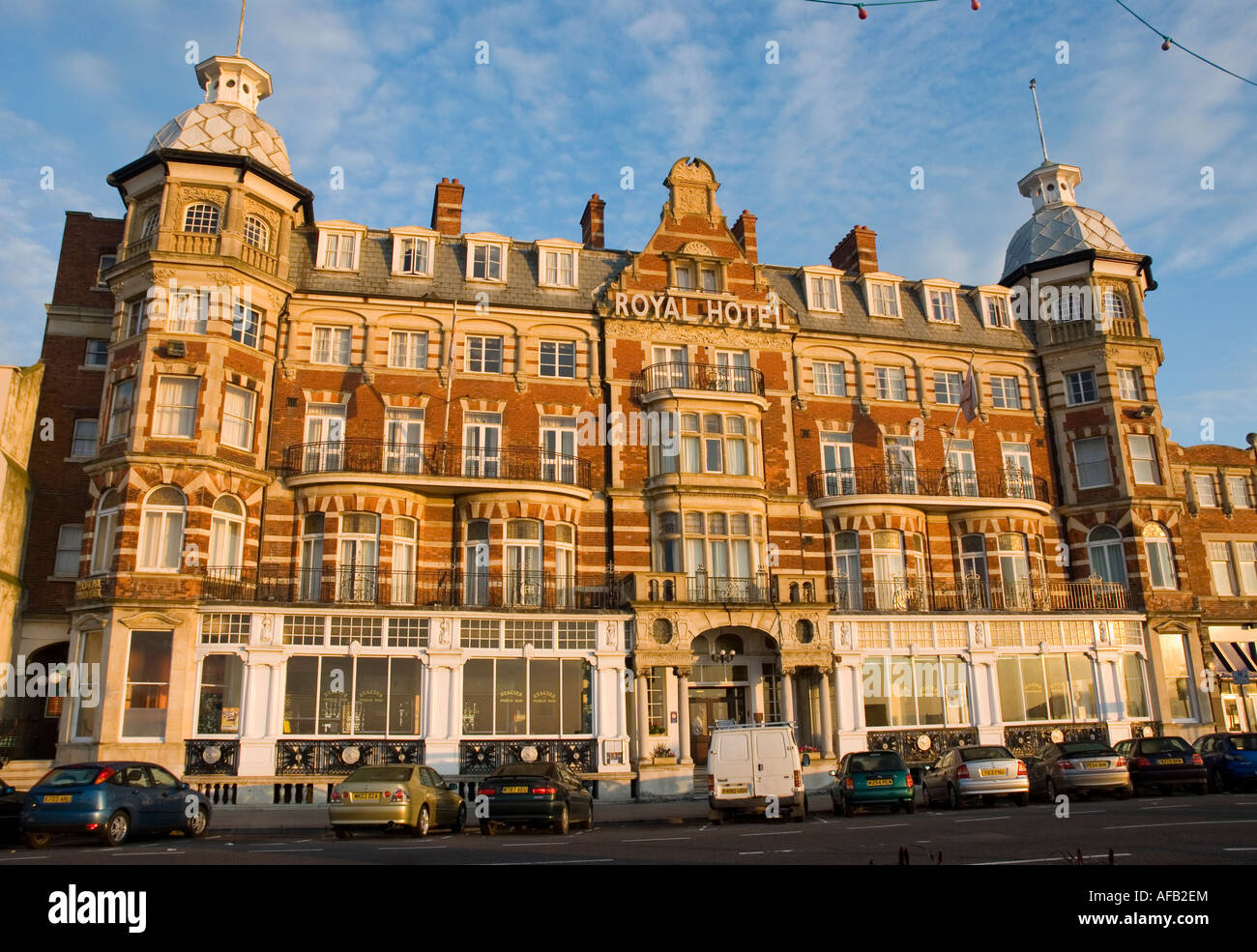 Royal hotel weymouth hires stock photography