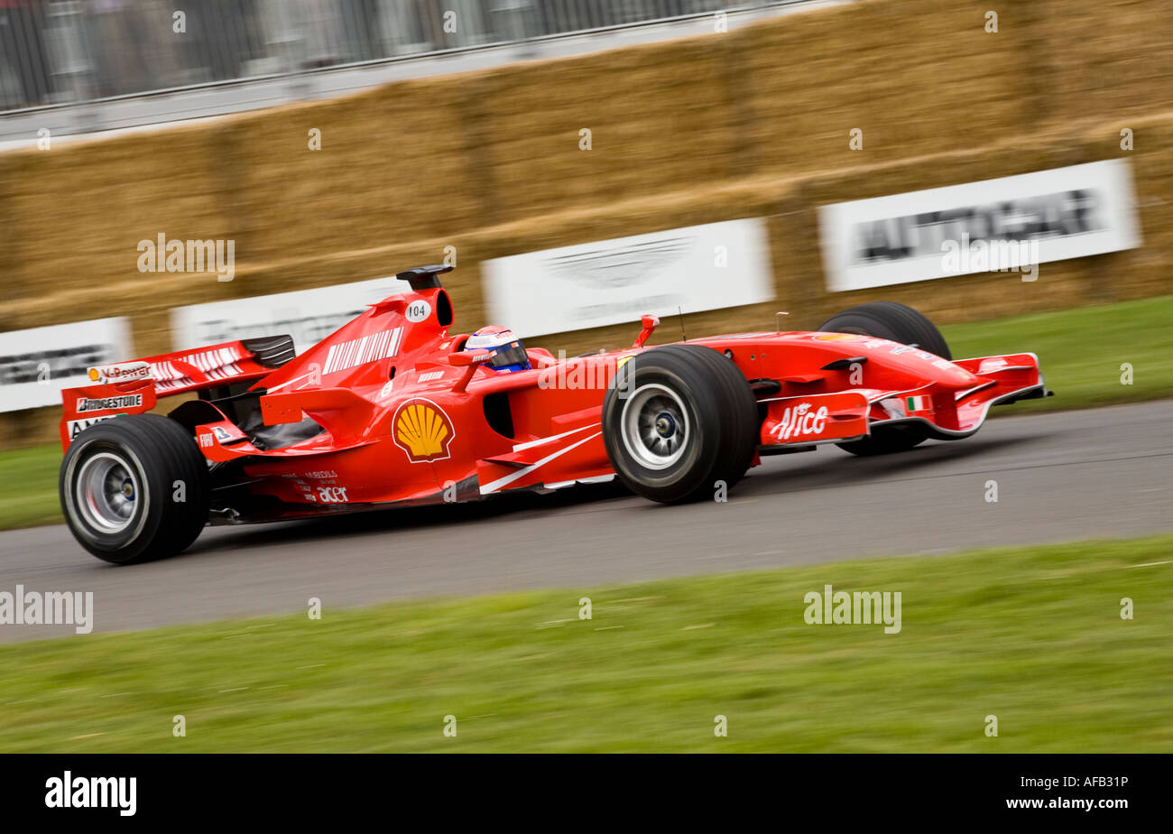 2006 Ferrari F2006 Grand Prix car at Goodwood Festival of Speed, Sussex, UK  Stock Photo - Alamy