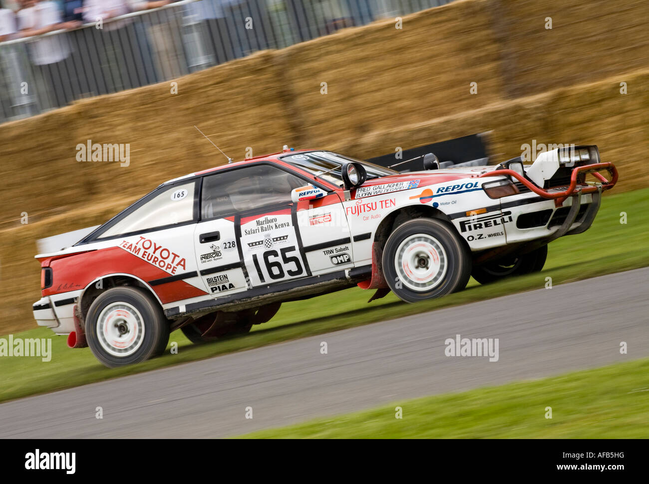 1990 Toyota Celica GT-Four ST165 at Goodwood Festival of Speed, Sussex, UK. Stock Photo