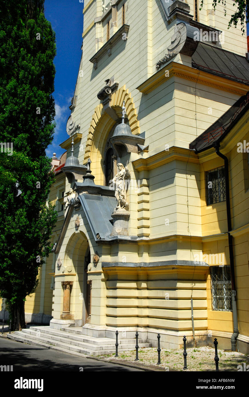 Church of St James Ljubljana Slovenia Stock Photo