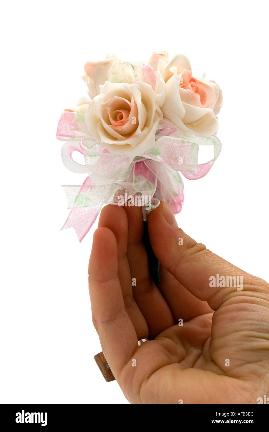 sugar craft flowers Stock Photo Alamy