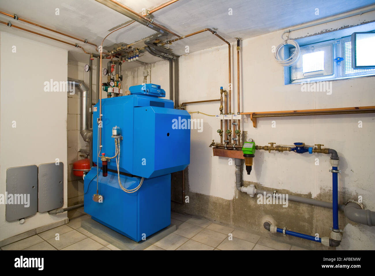 Heating oil boilers hi-res stock photography and images - Alamy