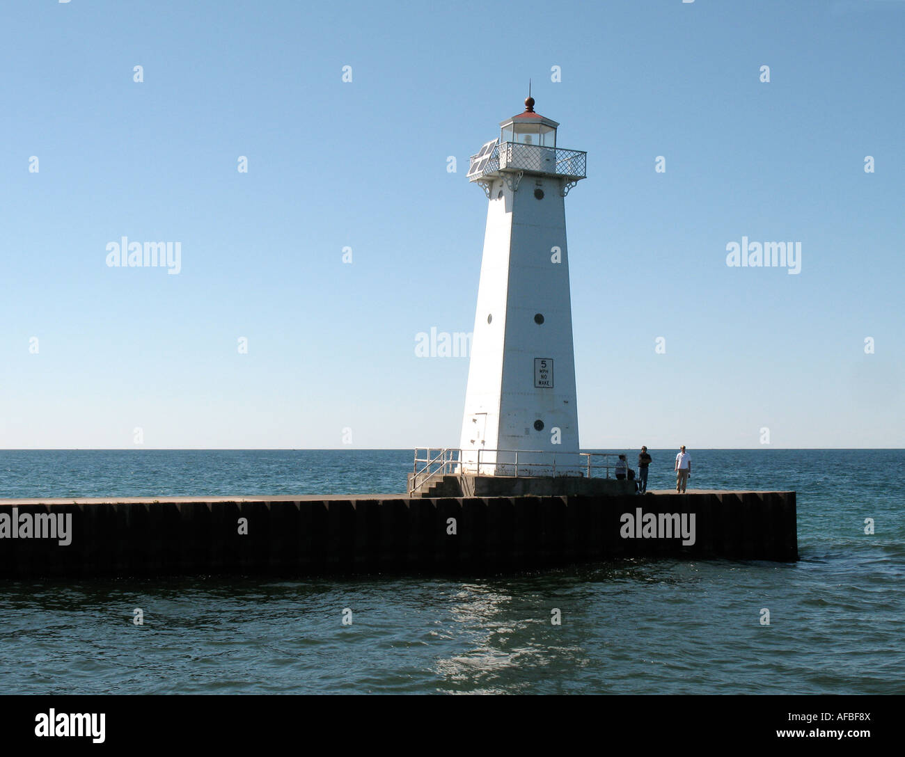 Sodus Bay Lighthouse Lake Ontario NY USA Stock Photo Alamy