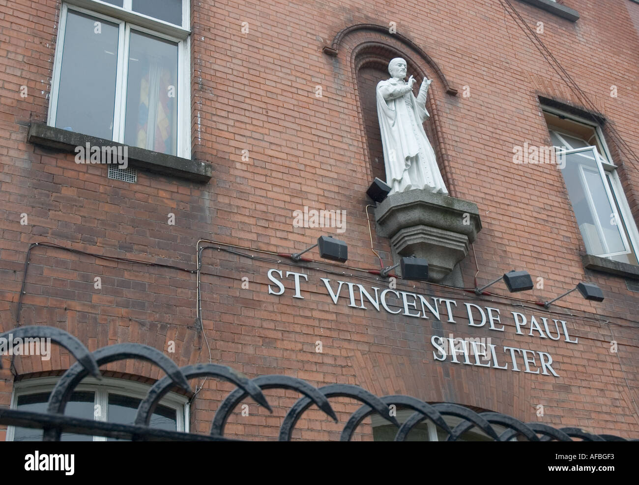 Saint Vincent de Paul shelter in Dublin Ireland Stock Photo