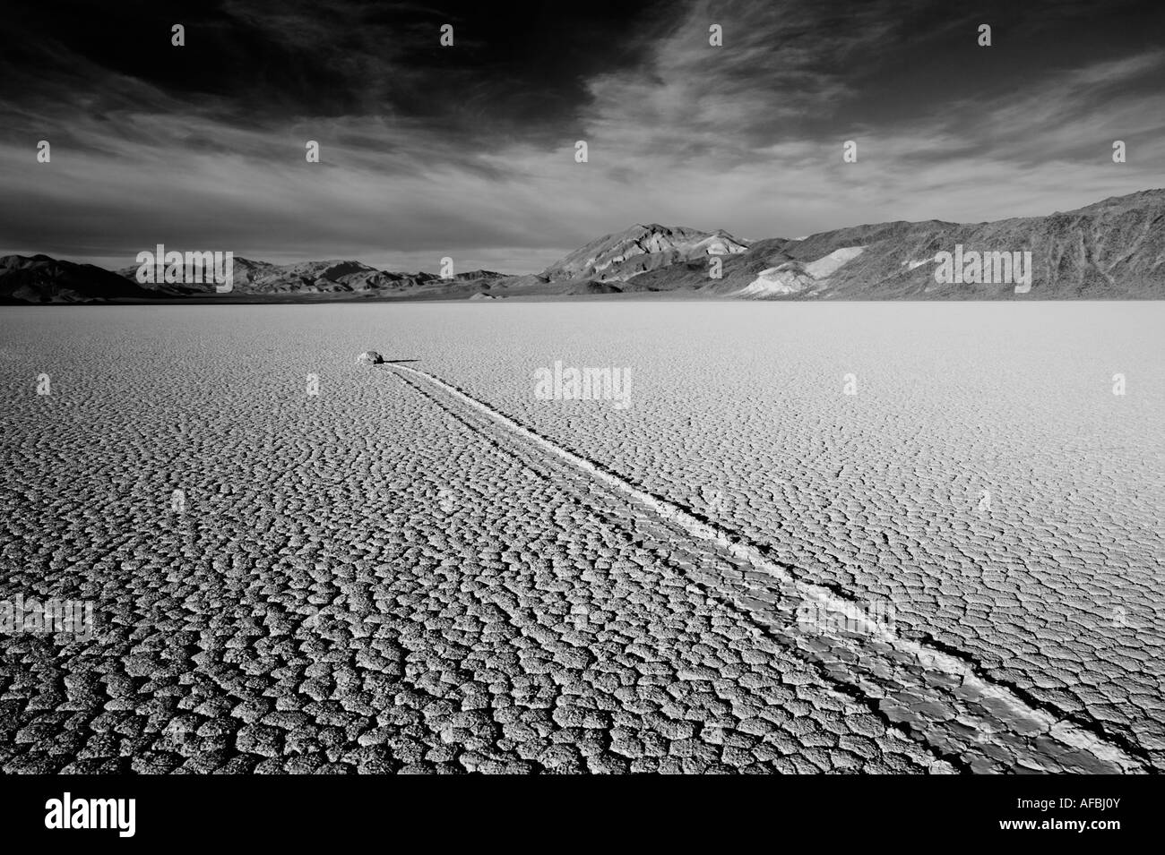 The Racetracks, Death Valley Stock Photo Alamy