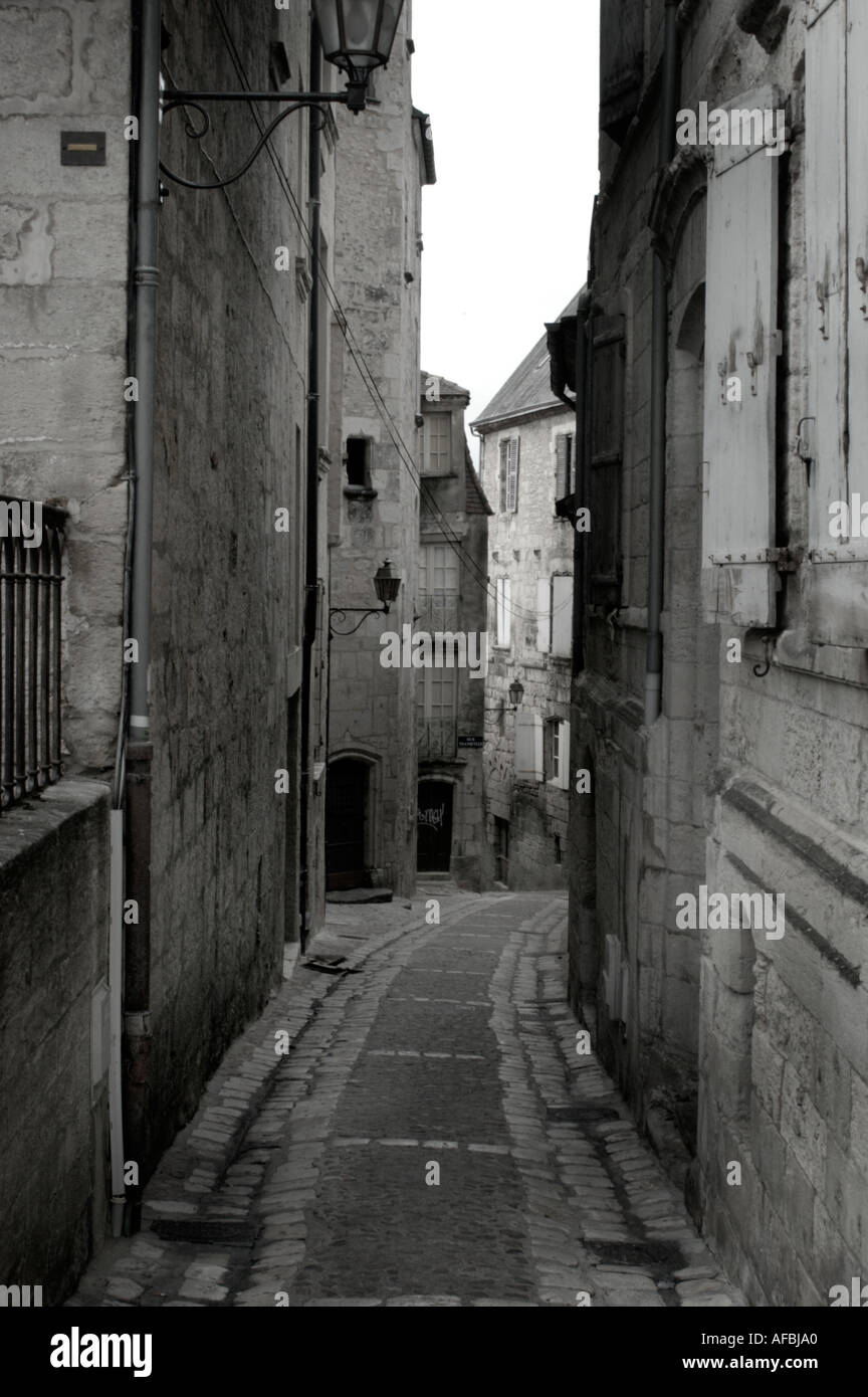 perigueux city street in the dordogne france Stock Photo
