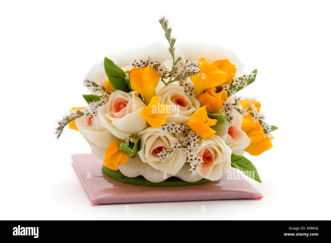 sugar craft flowers Stock Photo Alamy