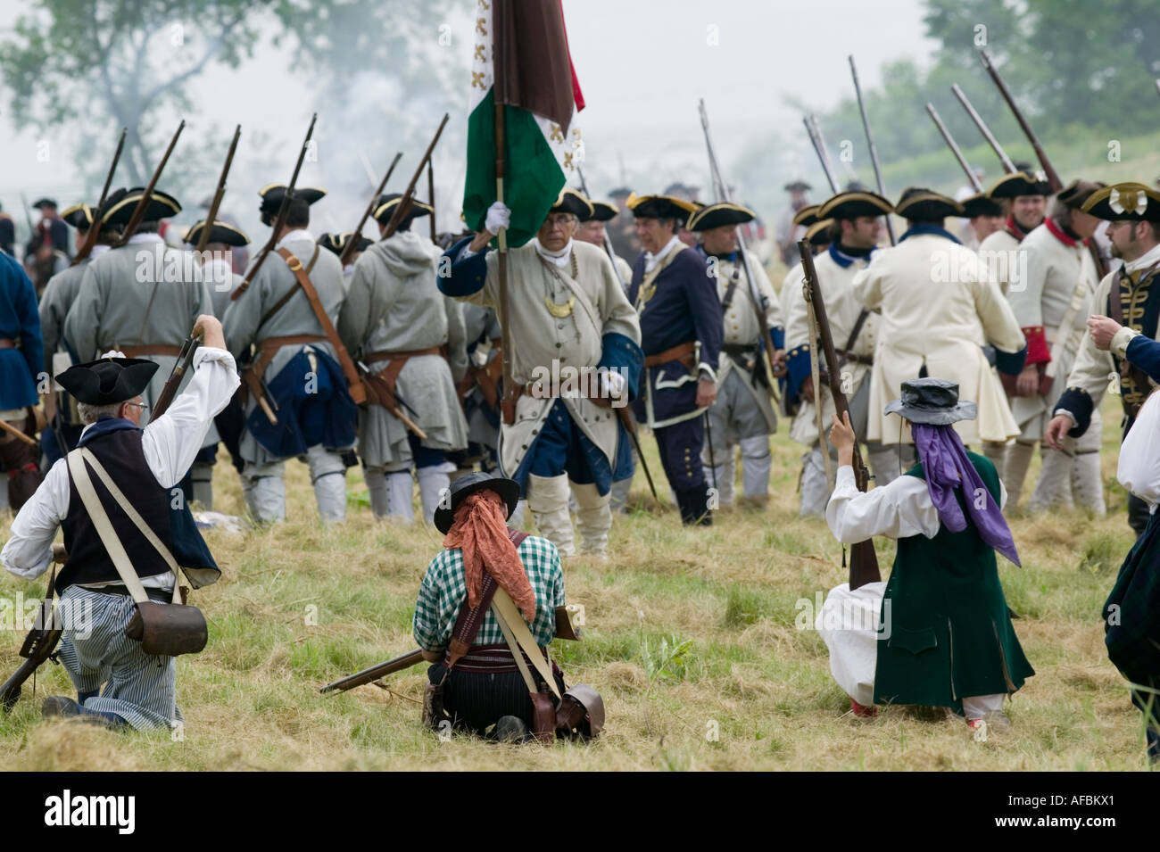 Fort Ticonderoga New York annual Grand Encampment reenactment of