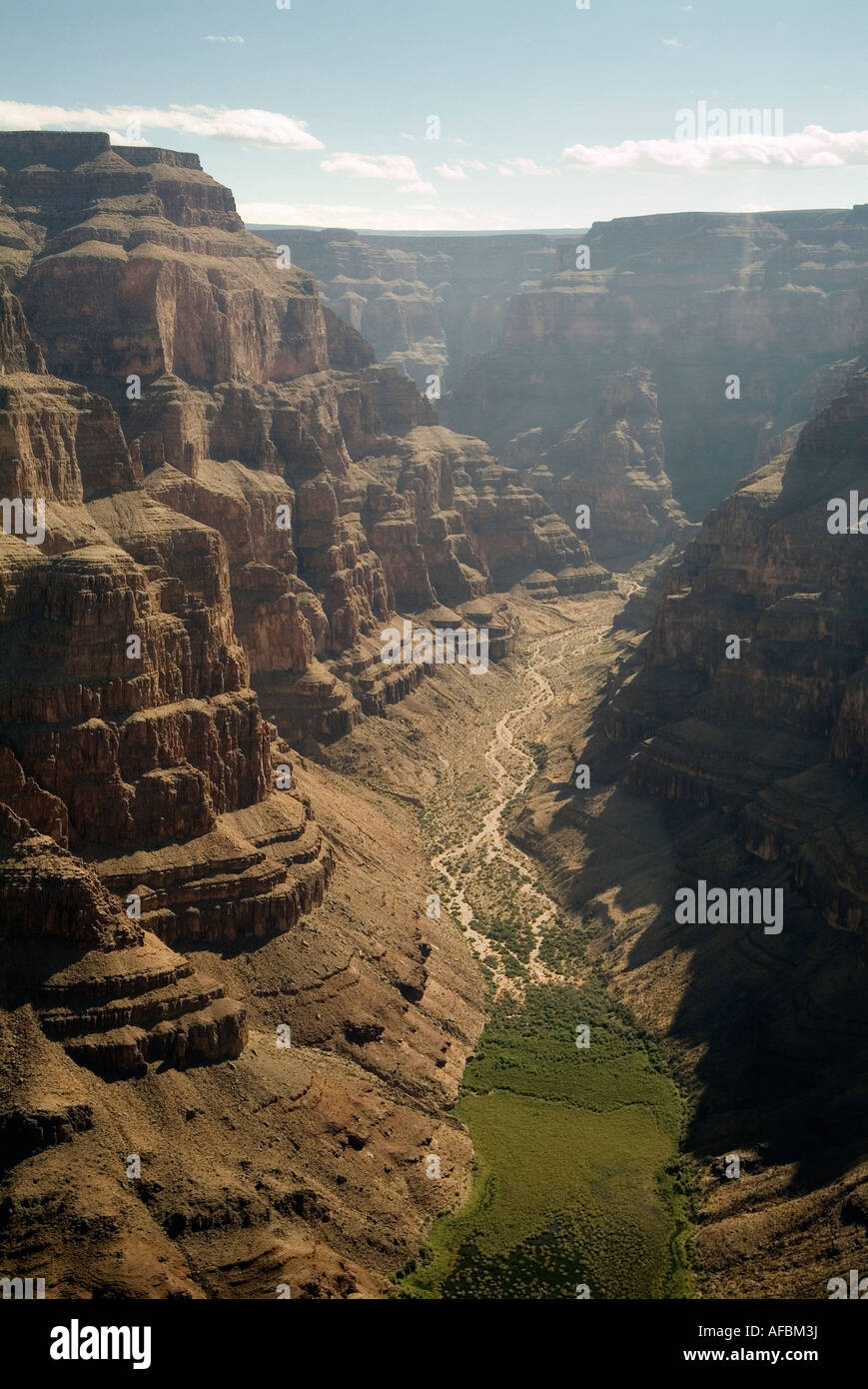 Aerial view of Grand Canyon National Park. Arizona State. USA Stock Photo