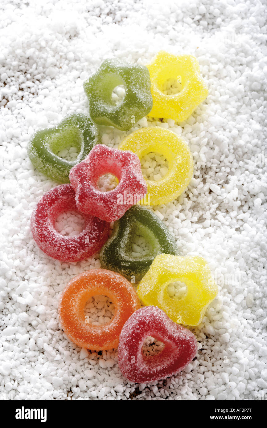 Jelly sweets Stock Photo