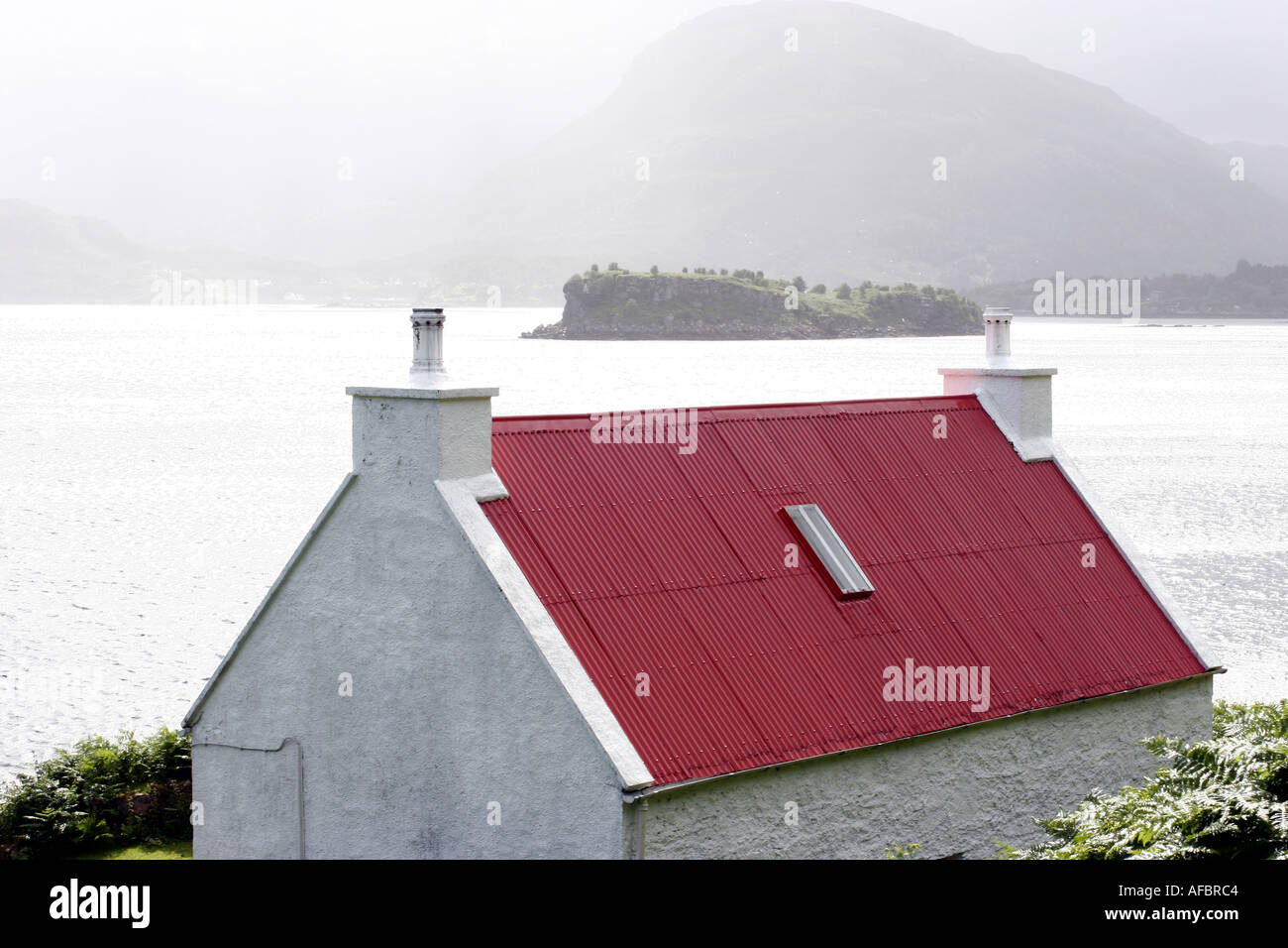 On the road to Applecross Scottish Highlands UK Stock Photo Alamy