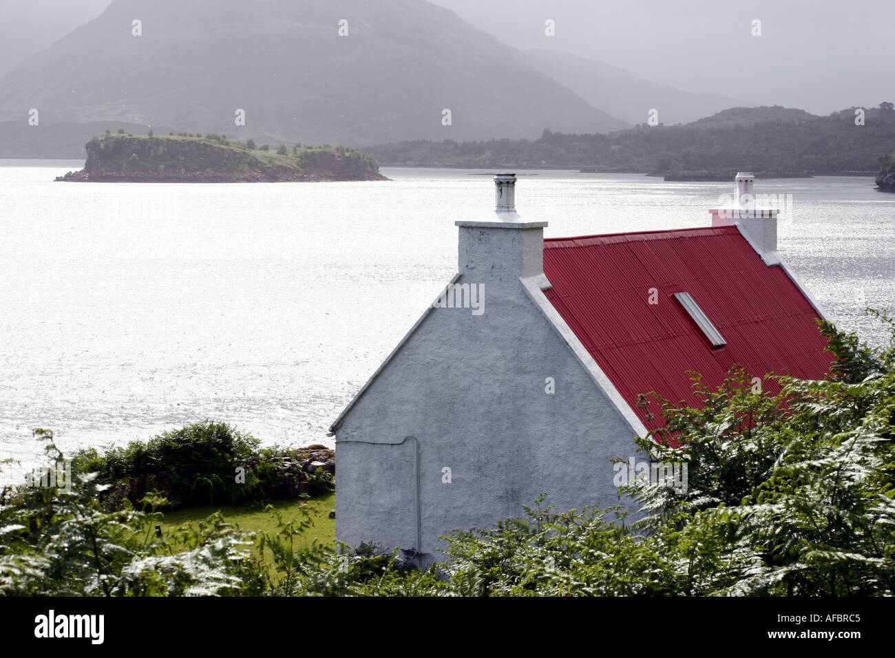 On the road to Applecross Scottish Highlands UK Stock Photo Alamy