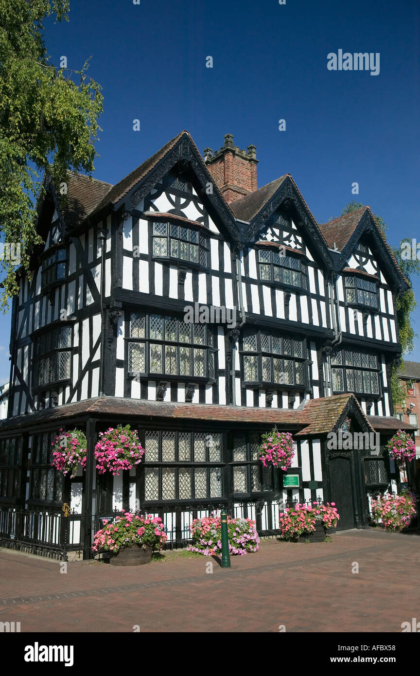 Black and white house museum hereford hires stock photography and